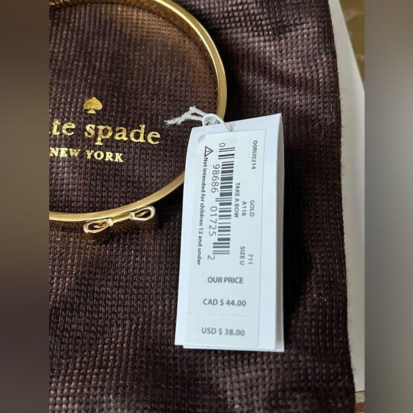 BRAND new Kate Spade bow bracelet with tags on! - Picture 7 of 8